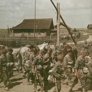 German troops