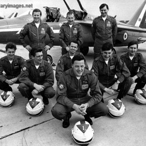 Red Arrows 1968 team
