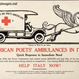 American Poets ambulances Italy