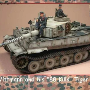 Wittmann and his 88 Kills Tiger