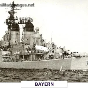 Bayern German Destroyer