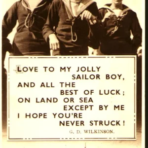 Naval Greeting Card