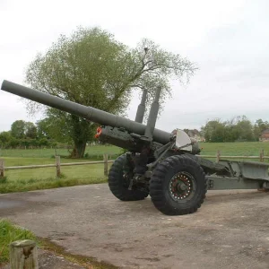 5.5 Inch Howitzer in Normandy