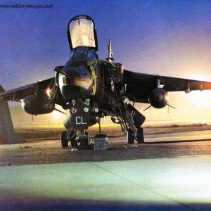 RAF Jaguar on Standby