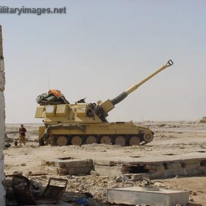 AS90 Iraq 2003