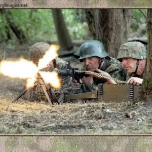 MG34 firing