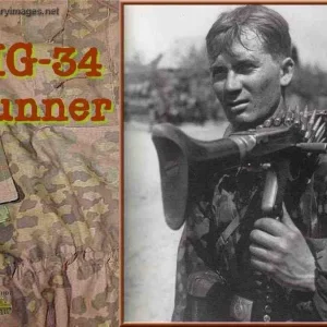 Waffen SS MG34 Gunner