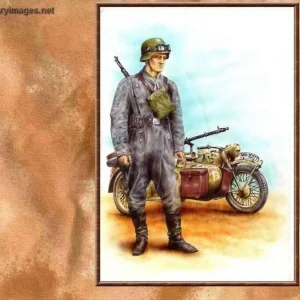 Wehrmacht Motorcyclist 21 Pz Div