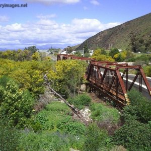 Boer War Railway Bridge at De Wet in the Hex Valley