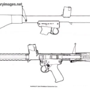 F1 submachine gun