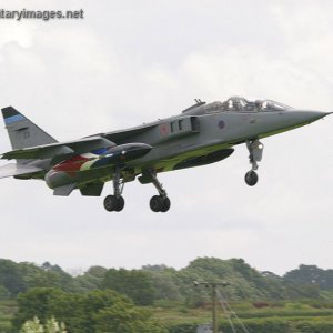 Last flight of the RAF Jaguars