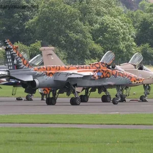 Last flight of the RAF Jaguars