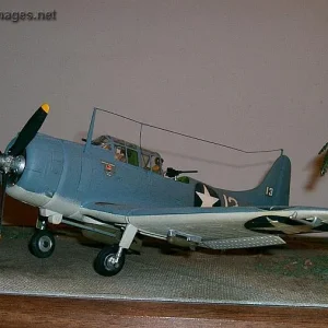 SBD Dauntless Dive Bomber, 1/48 scale