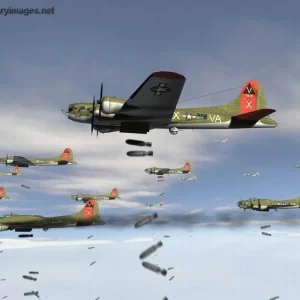 USAAF B17 Clones attack