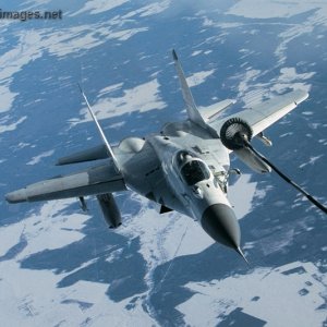 In-flight refuelling of MiG-29SMT