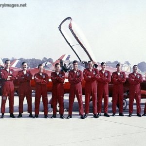 Red Arrows 1970 Team