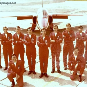 Media 'Red Arrows 1974 Team' in category 'Service personnel'