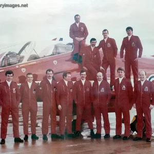 Red Arrows 1981 Team