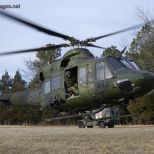 A CH-146 Griffon helicopter