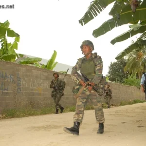 Royal Malaysian Army patrol