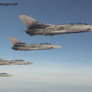 RAF F3 Tornado 4 Ship over the Falklands