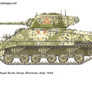 M4A2_RoyalScotsGreys_Italy43