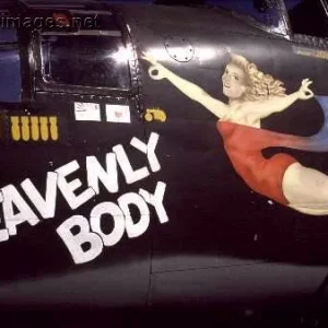 B25 'Heavenly Body' Nose Art