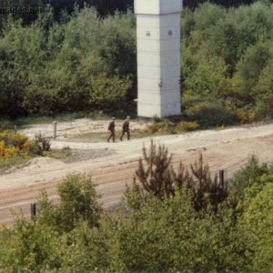 East German border 1989