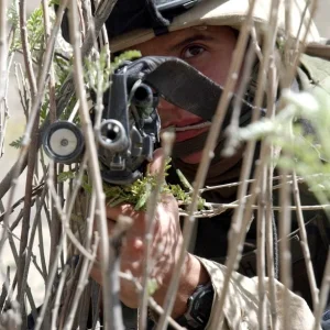 Soldier of 27th Infantry, 25th Infantry Division