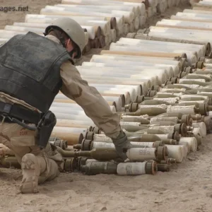 U.S. Navy Explosive Ordnance Disposal technician