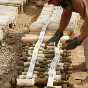 U.S. Navy Explosive Ordnance Disposal technician