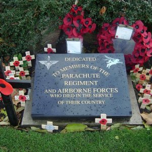 Parachute Regiment memorial
