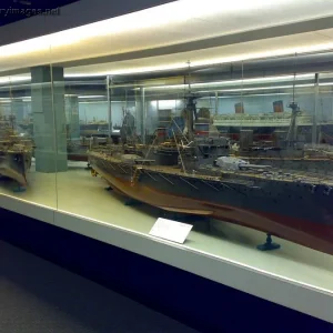 Glasgow Museum of Transport Warship Models