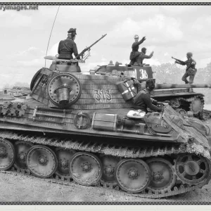 Panther G - KV1 bw