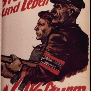 Nazi_Poster_-_For_Freedom_And_Life