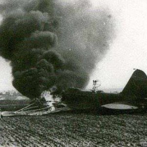 Soviet Bomber shot down 1941