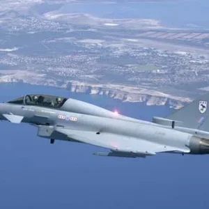 Typhoon over Cyprus