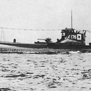 WWII, Japanese sub I-176