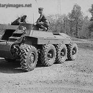 Prototype 8x8 trackless tank