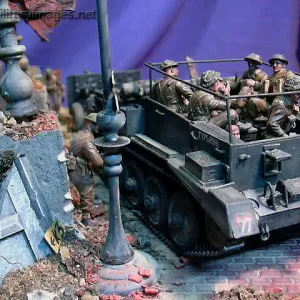 Crusader Gun Tractor and 17pdr