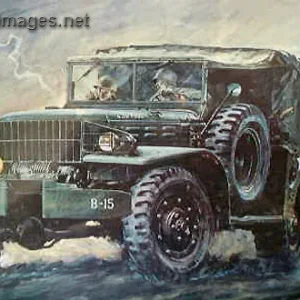 wwII vehicle art