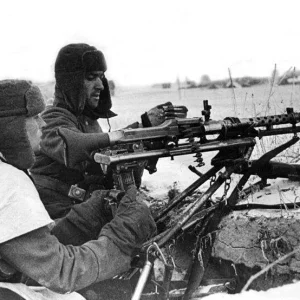 Germans Mg34 Russian front