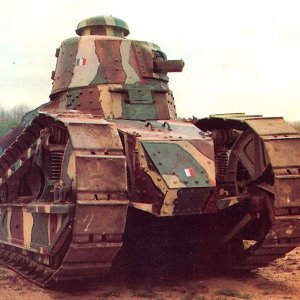 French light tank Renault FT