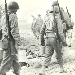 soldiers of 36th Texas Division WW2