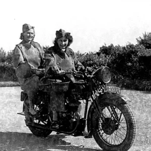 German military motorcycle WW2