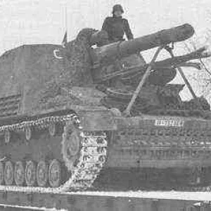 Hummel 150mm SP Artillery