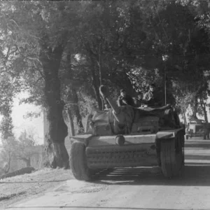 STuG III on the road, February 1944