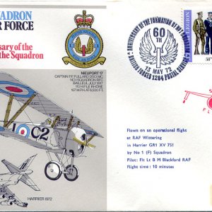 First day Cover No.1(F) Squadron RAF