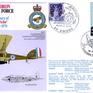 First day Cover No.21 Squadron RAF
