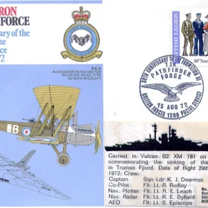 First day Cover No.9 Squadron RAF